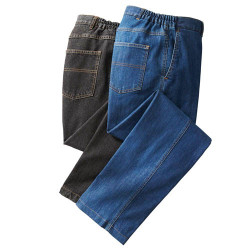 Jeans de ville confort - les 2