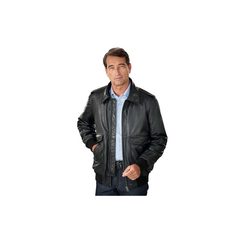 BLOUSON CUIR AVIATEUR