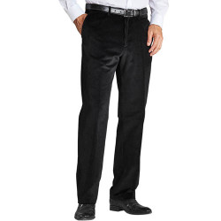 PANTALON VELOURS «SUR MESURE» - entrejambe 78 cm