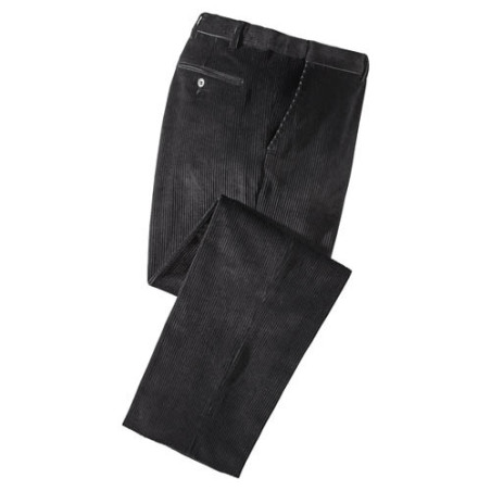 PANTALON VELOURS «SUR MESURE» - entrejambe 78 cm