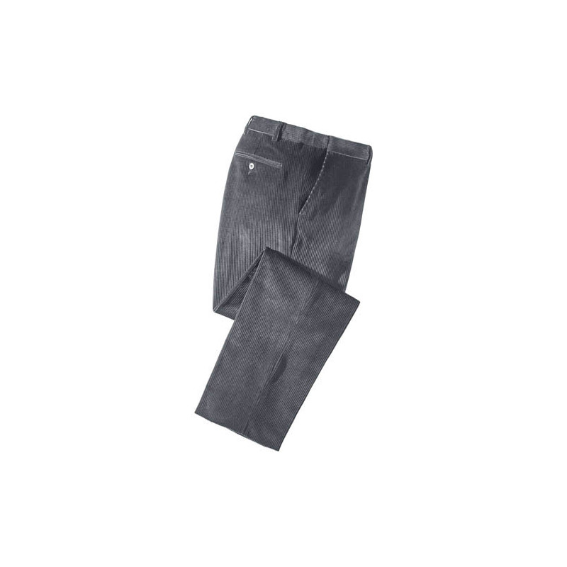 PANTALON VELOURS «SUR MESURE» - entrejambe 78 cm