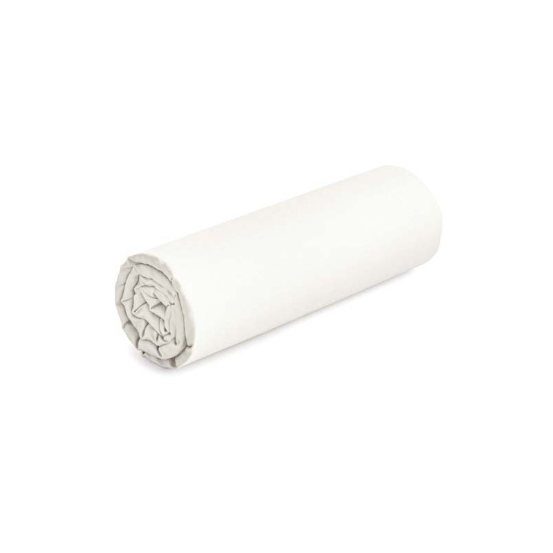 Drap-housse lit simple Alcaline BlanClarence®