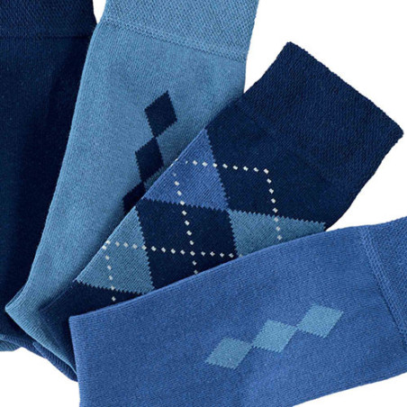 SEMAINIER DE CHAUSSETTES BLEU DENIM