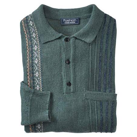 PULL-POLO JACQUARD