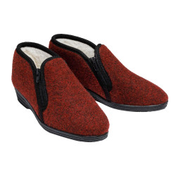 Chaussons-bottillons laine