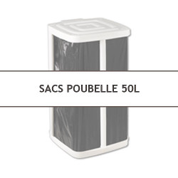 25 sacs poubelle 50 litres