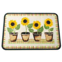 Tapis tournesols 58 x 39 cm