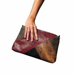 Pochette patchwork diva