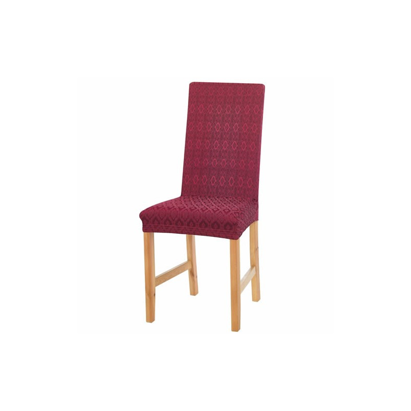 LES 2 COUVRE-CHAISES EXTENSIBLES BORDEAUX