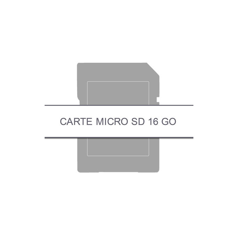 CARTE MÉMOIRE MICRO SD 16 Go