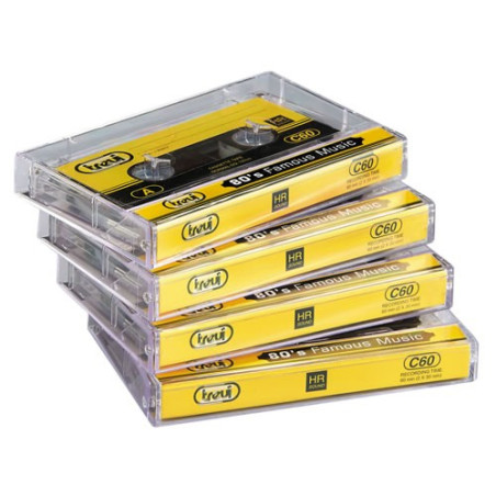 LES 4 CASSETTES AUDIO VIERGES