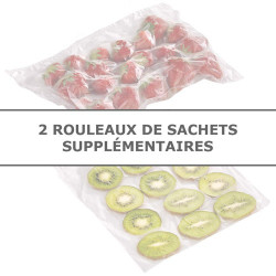 Les 2 rouleaux de sachets...