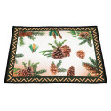 TAPIS POMMES DE PIN (50 x 70 cm)