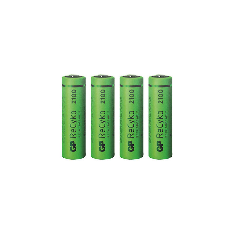 Piles rechargeables R6 - Les 4