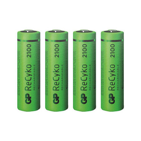 Piles rechargeables R6 - Les 4