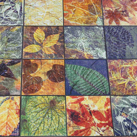 TAPIS ANTITACHE «FEUILLES D’AUTOMNE» (140 x 52 cm)