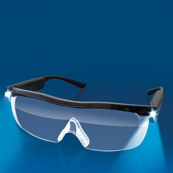 Lunettes loupe lumineuses