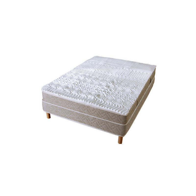 SURMATELAS CONFORT 10 ZONES 1 PLACE (90 x 190 CM)