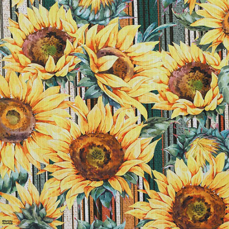 TAPIS TOURNESOL (52 x 90 cm)