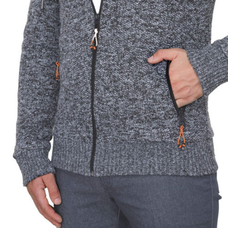 BLOUSON ZIPPÉ À CAPUCHE