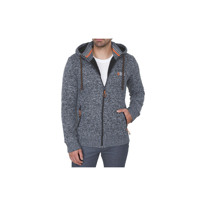 BLOUSON ZIPPÉ À CAPUCHE