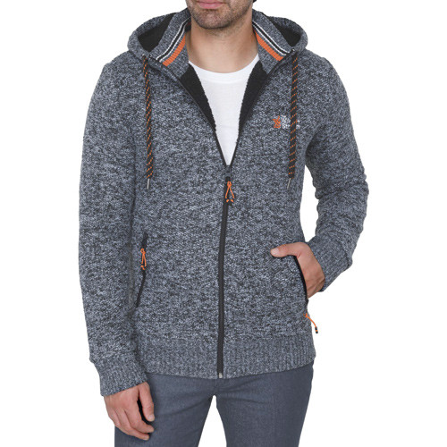 BLOUSON ZIPPÉ À CAPUCHE