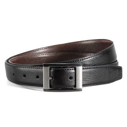 Ceinture cuir réversible