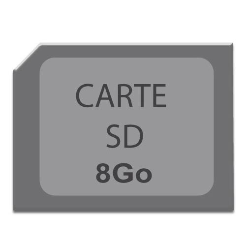Sedao - Vente Informatique, bureautique - Carte mémoire micro SD 8 Go