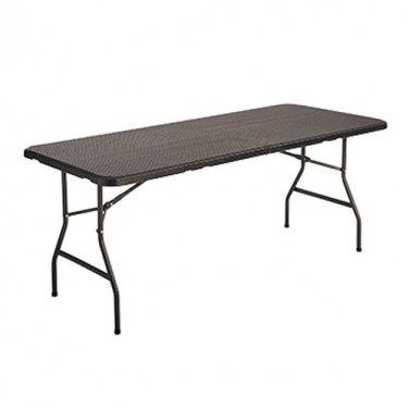 TABLE DE JARDIN "ROTIN"