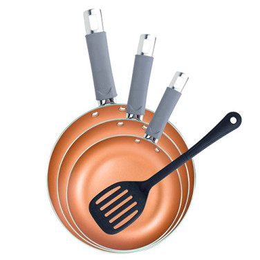 TRIO DE POÊLES + 1 SPATULE OFFERTE