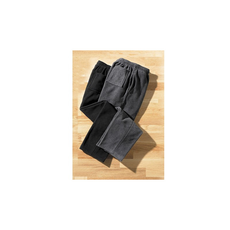 LOT DE 2 PANTALONS POLAIRE M