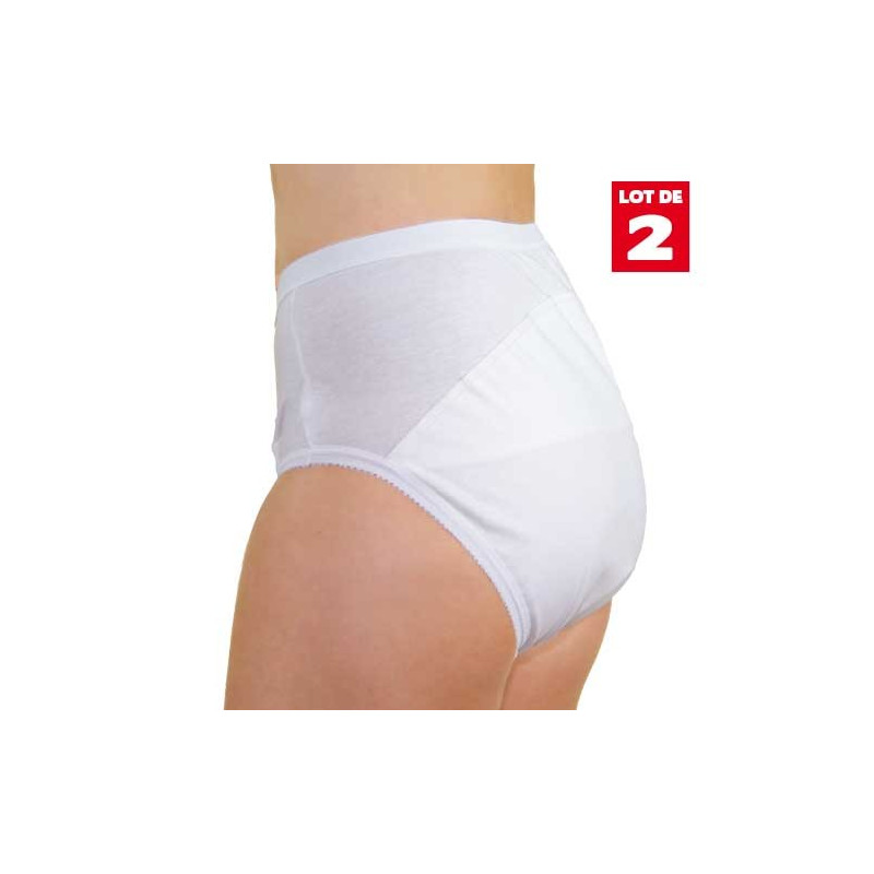 LES 2 CULOTTES INCONTINENCE FEMME