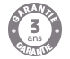 Garantie 3 ans