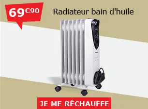 Sedao - Vente Chauffage, ventilation - RADIATEUR BAIN D'HUILE